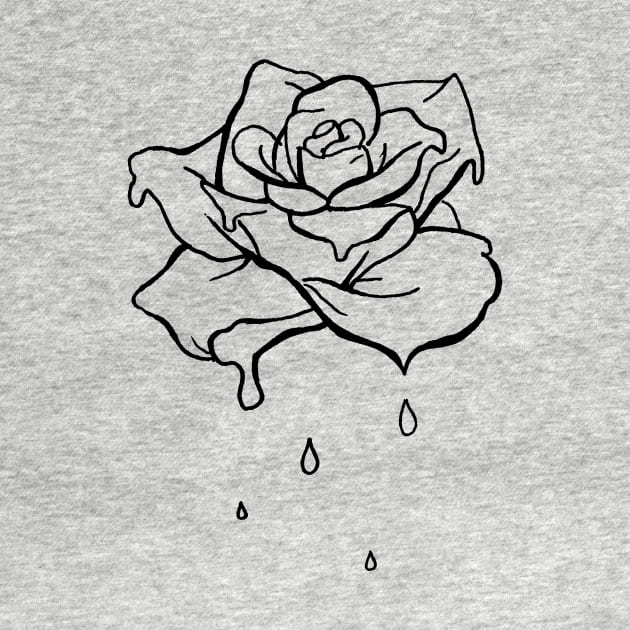Rose Rain by deadlydelicatedesigns